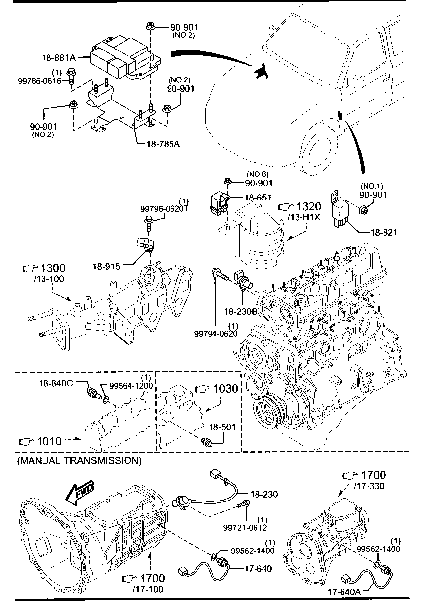 Engine Switches & Relays