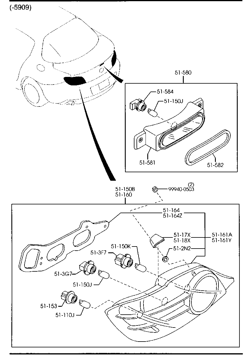 Rear Combination Lamps