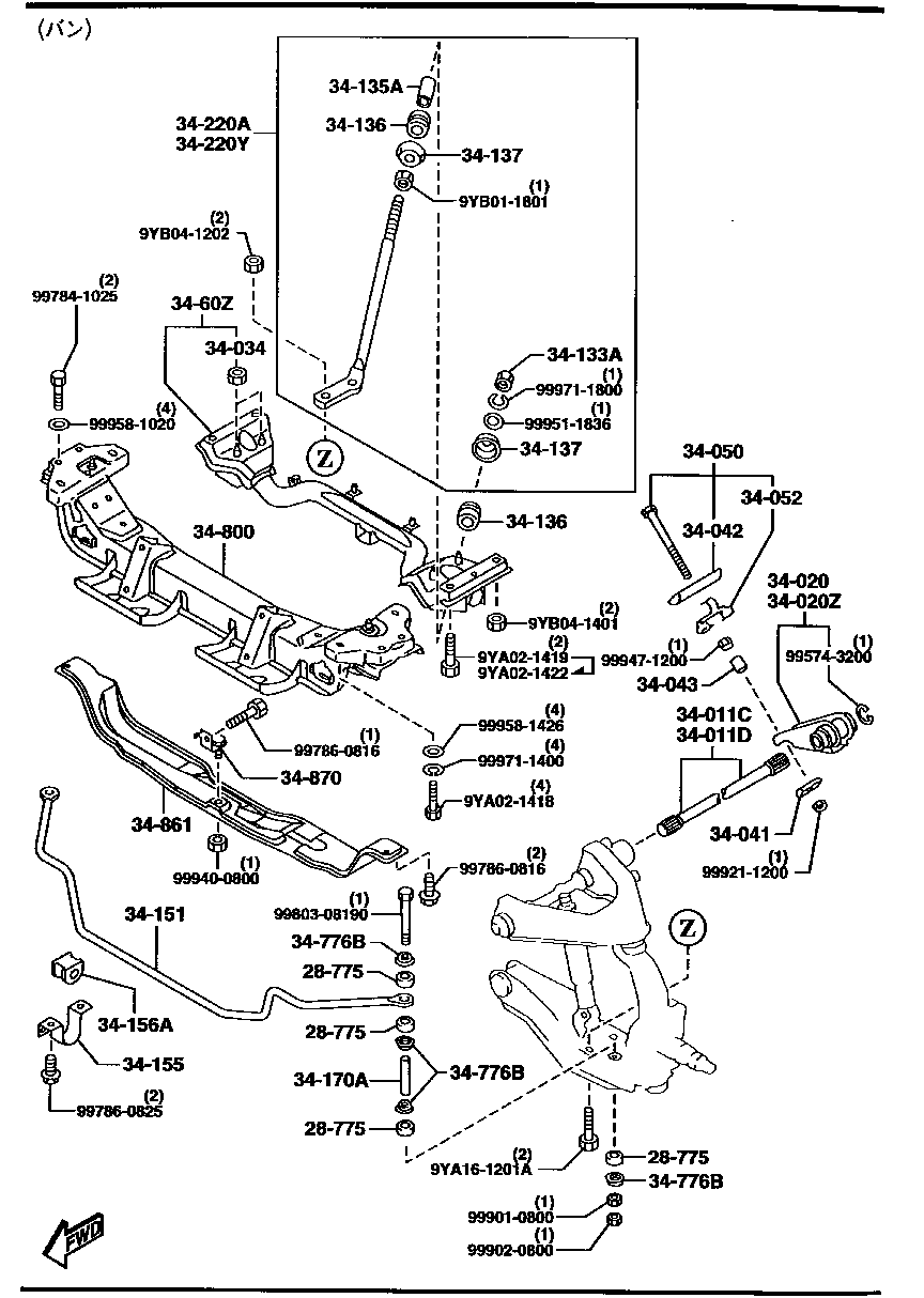 Crossmember & Stabilizer