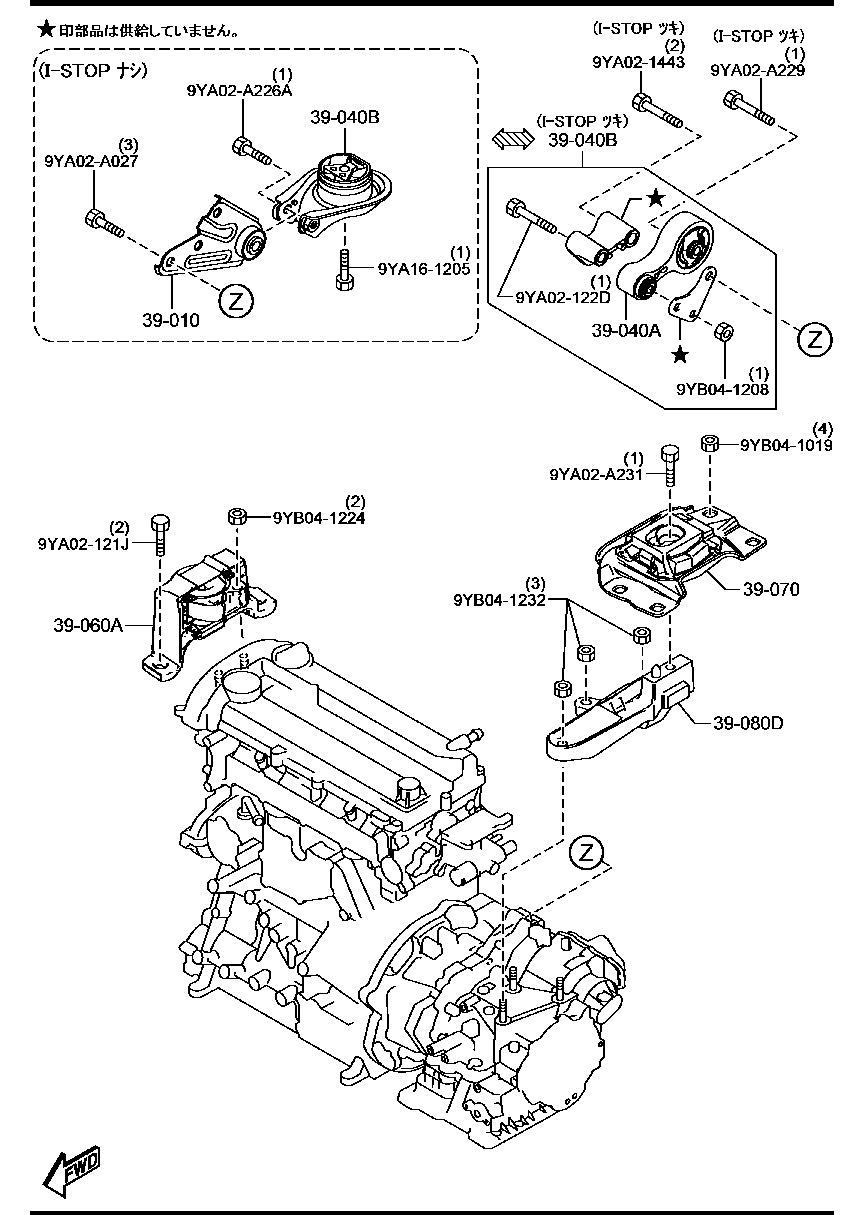 Engine Transmission Mountings