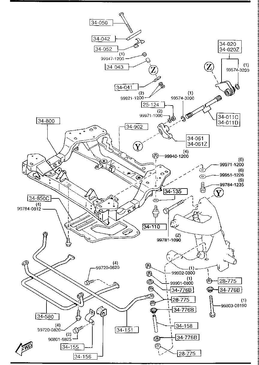 Crossmember & Stabilizer