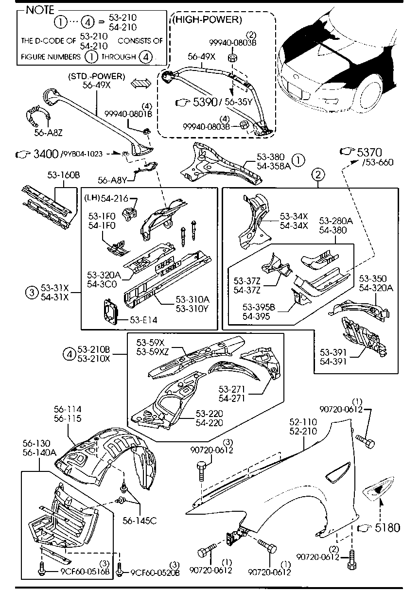 Fender & Wheel Apron Panels