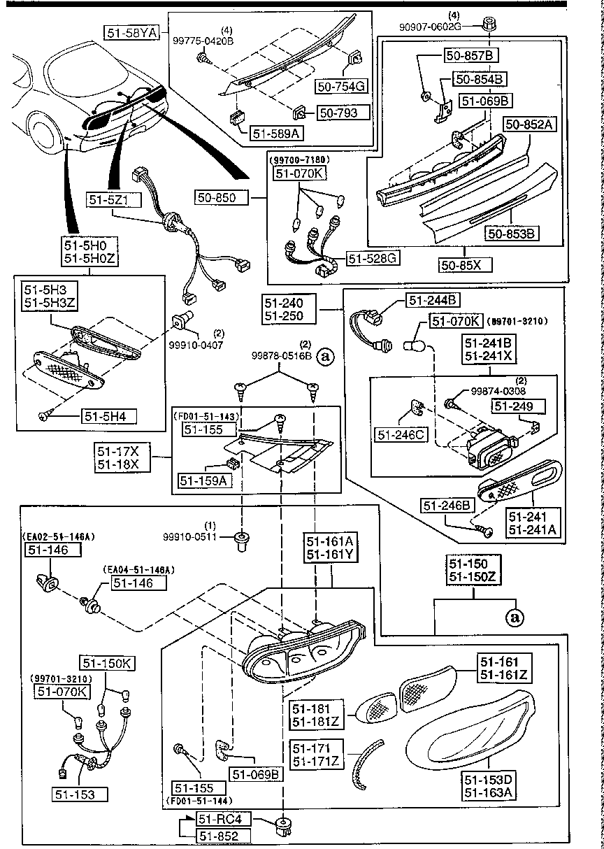 Rear Combination Lamps