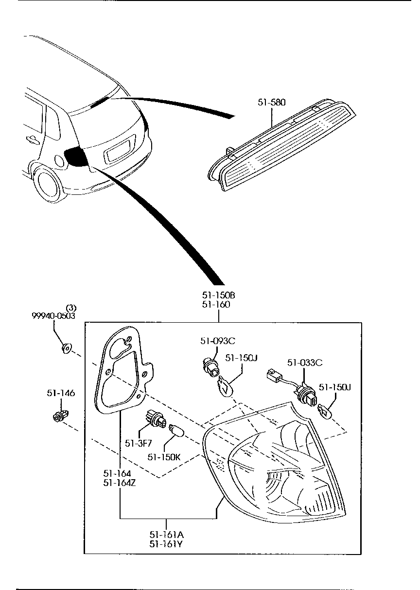 Rear Combination Lamps