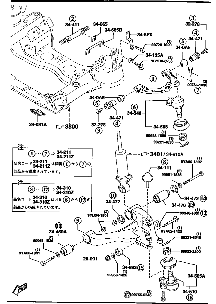 Front Suspension Mechanisms