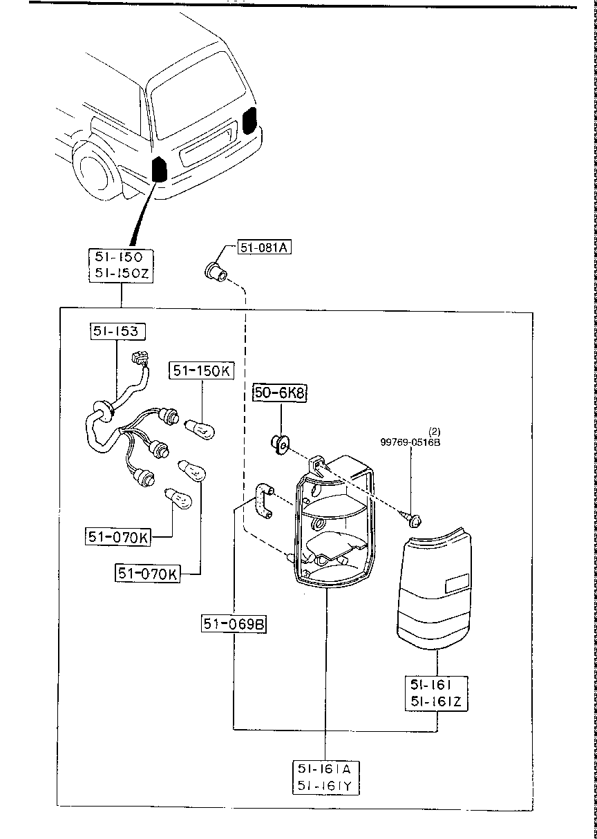 Rear Combination Lamps