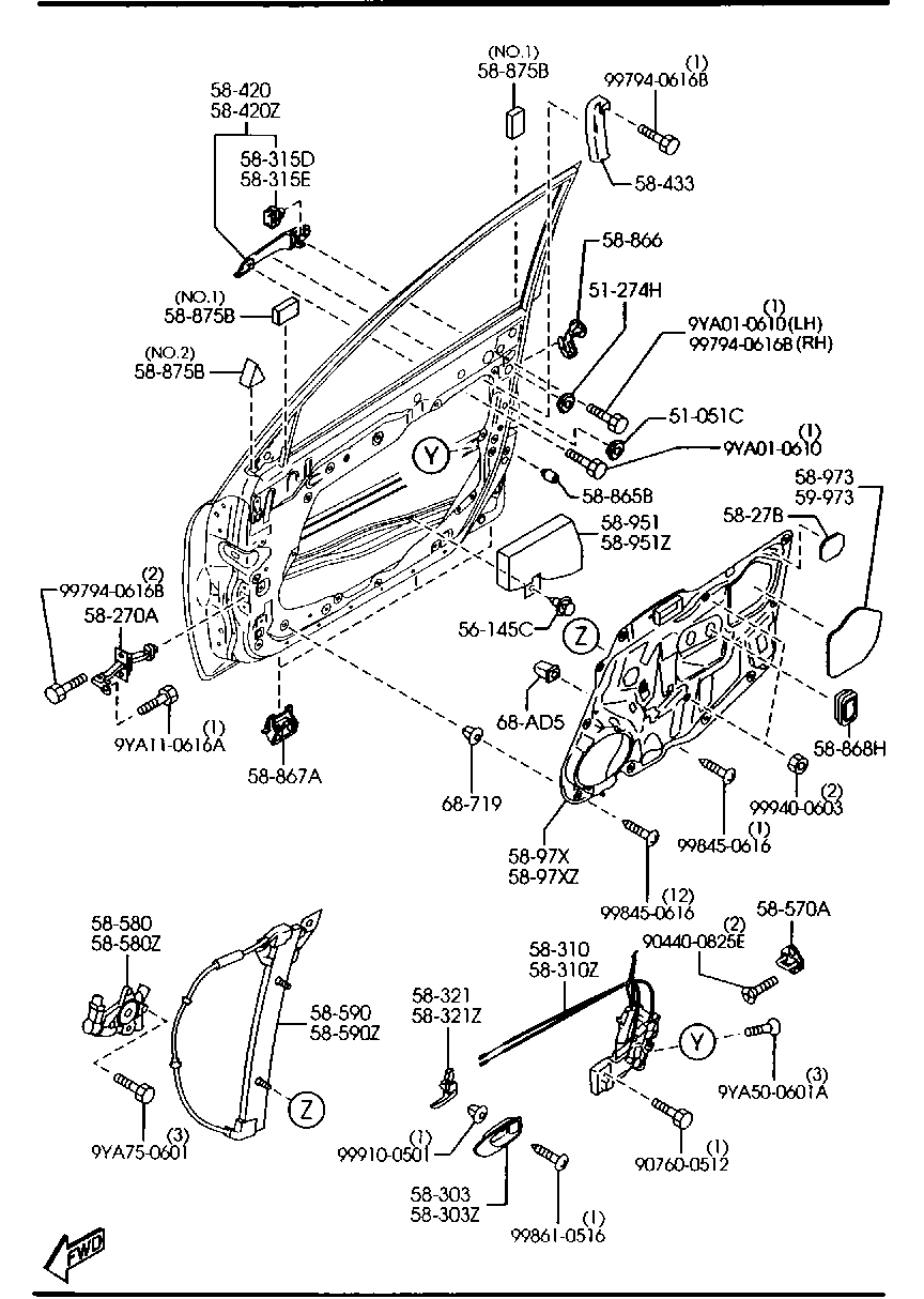 Front Door Mechanisms