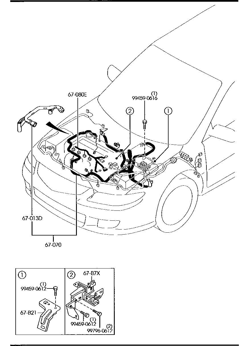 Engine Transmission Wiring Harnesses