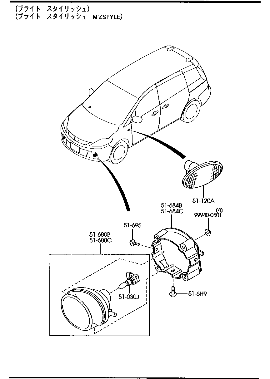Front Combination Lamps