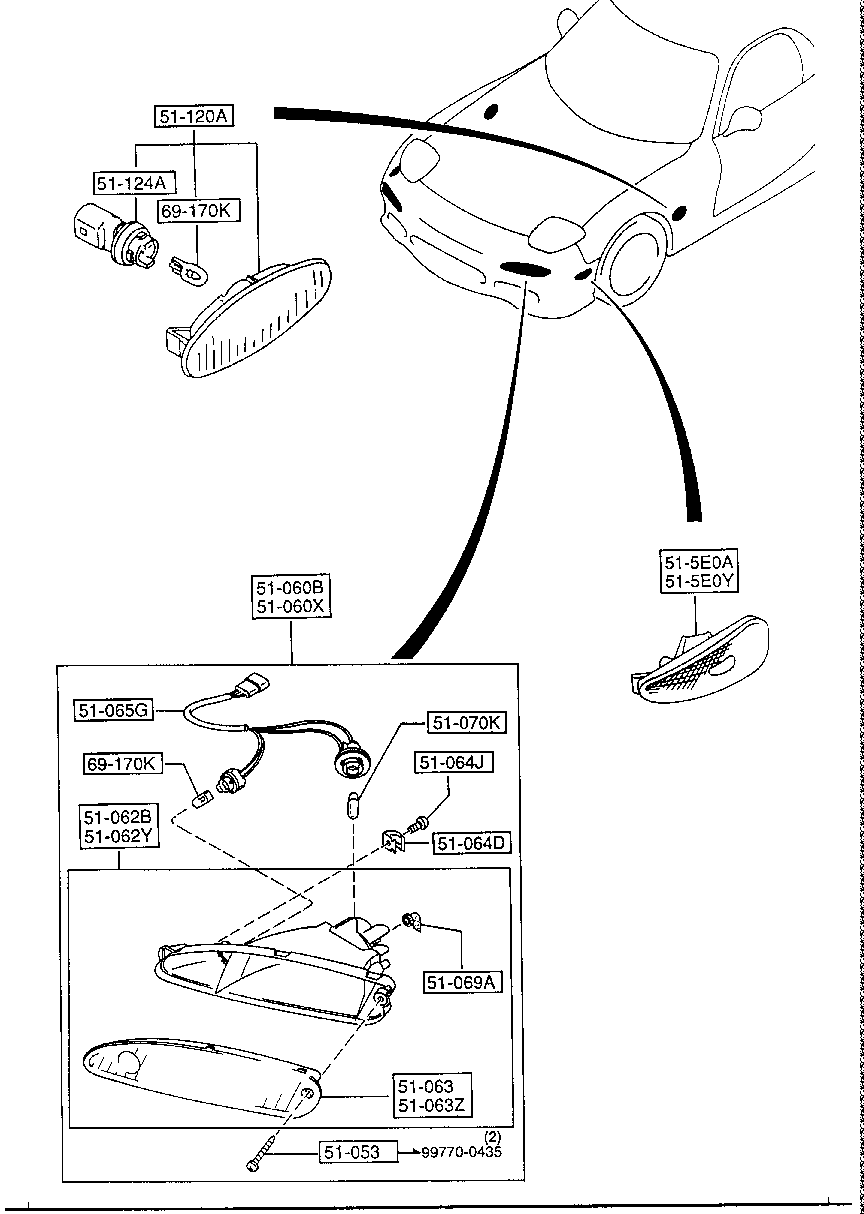 Front Combination Lamps