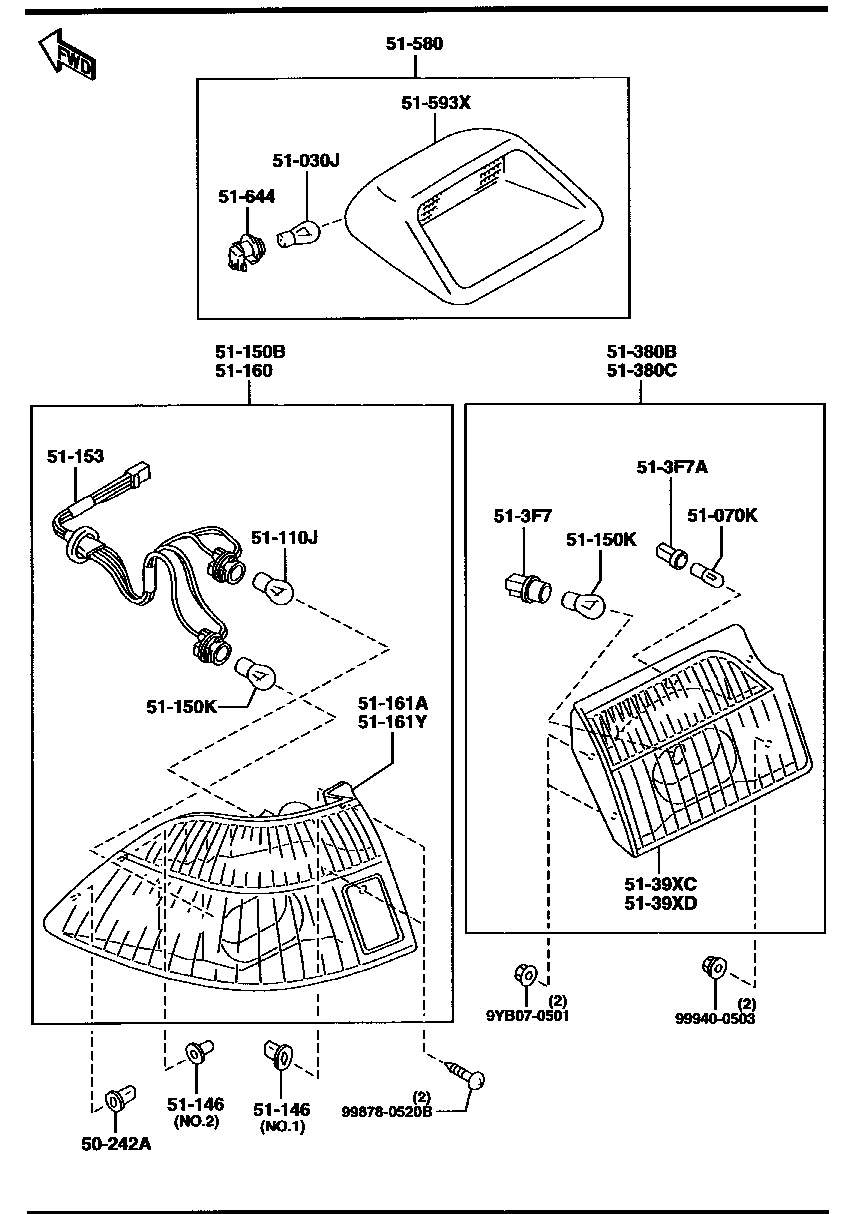 Rear Combination Lamps