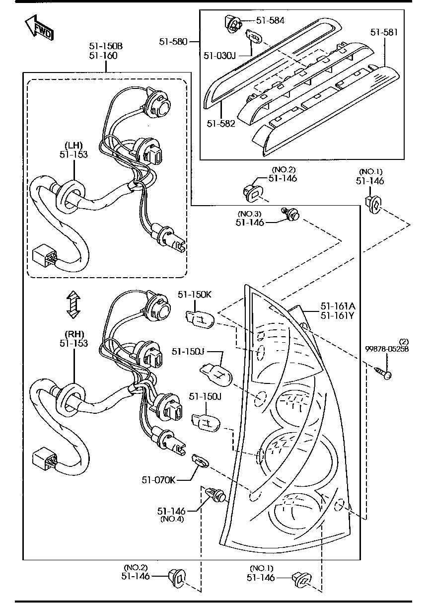 Rear Combination Lamps