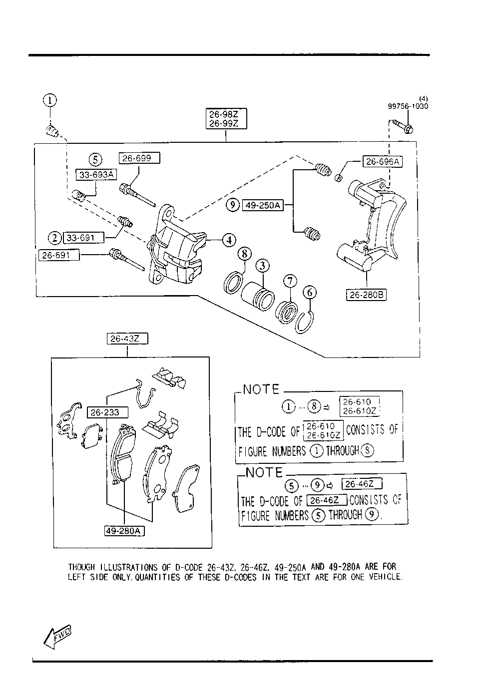 Rear Brake Mechanisms
