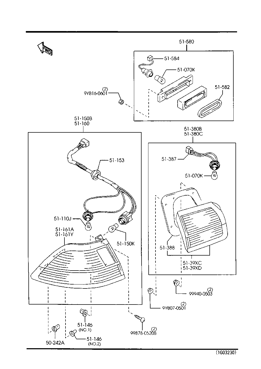 Rear Combination Lamps