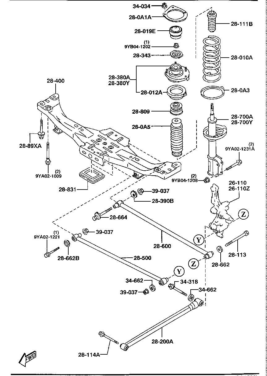 Rear Suspension Mechanisms