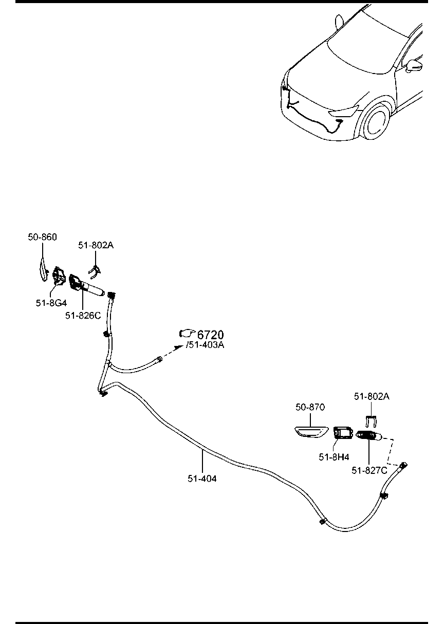 DB2S-51-8H151 Nozzle(L),Washer Mazda | YoshiParts