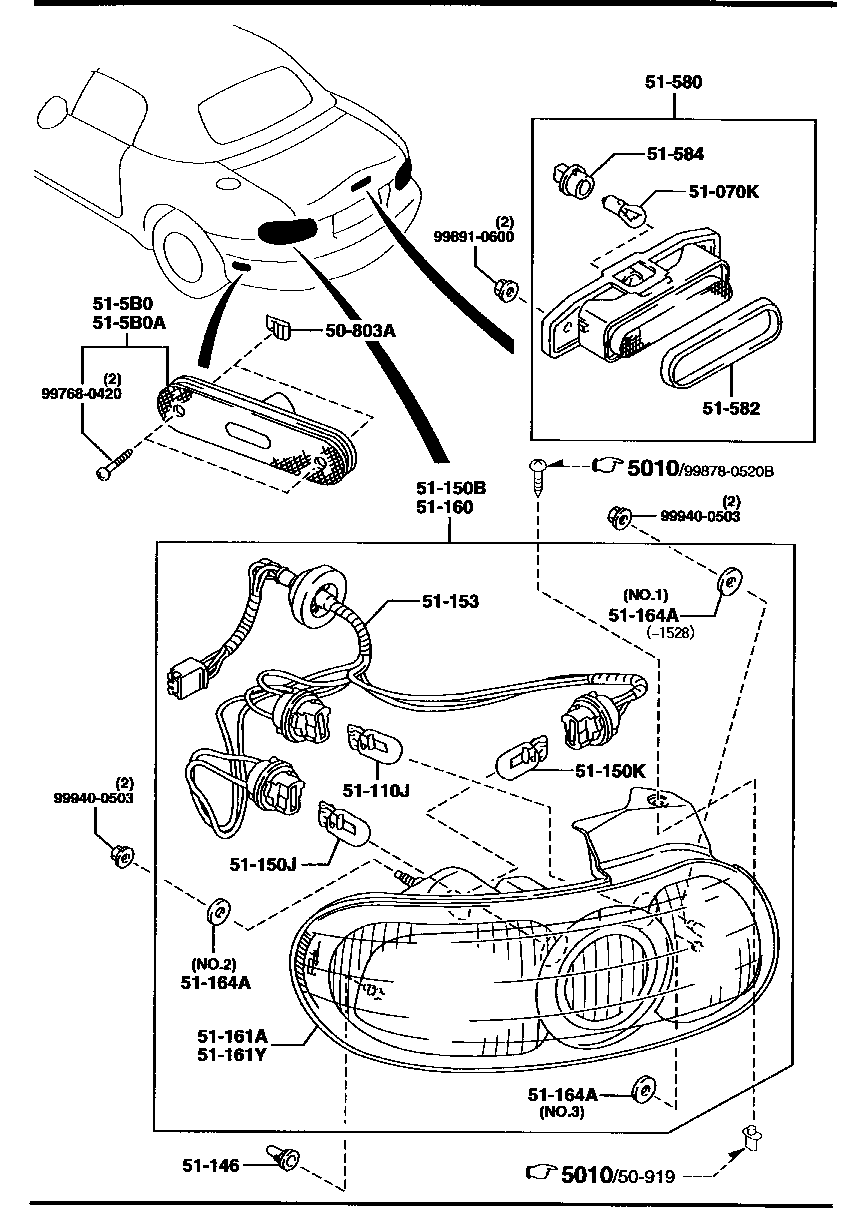 Rear Combination Lamps