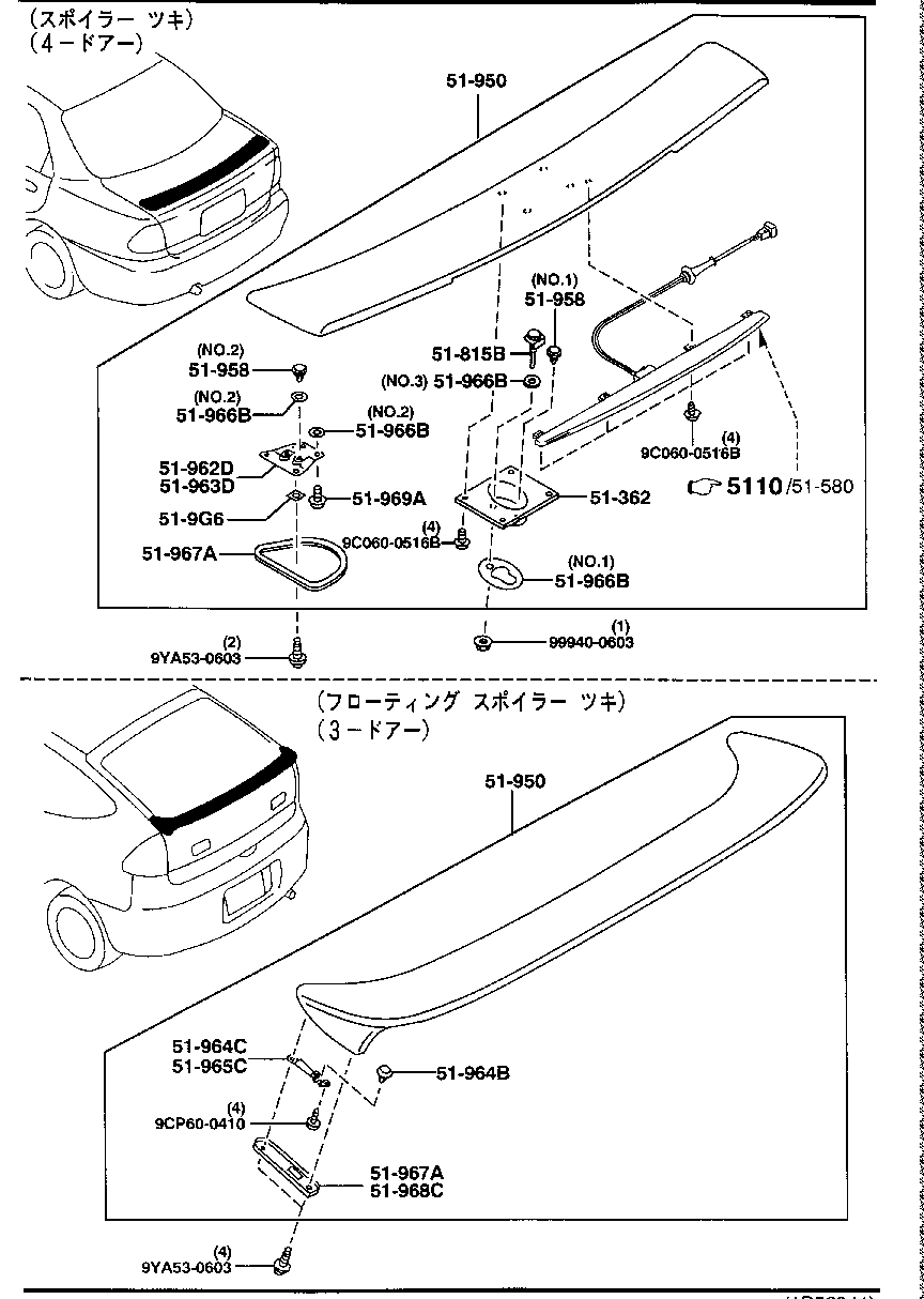 Spoilers & Related Parts