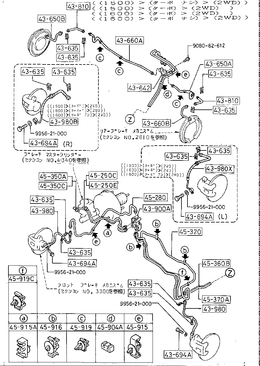 Brake Pipings