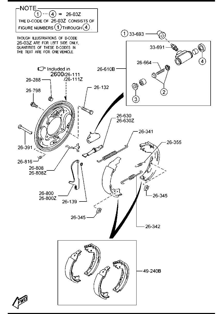 Rear Brake Mechanisms