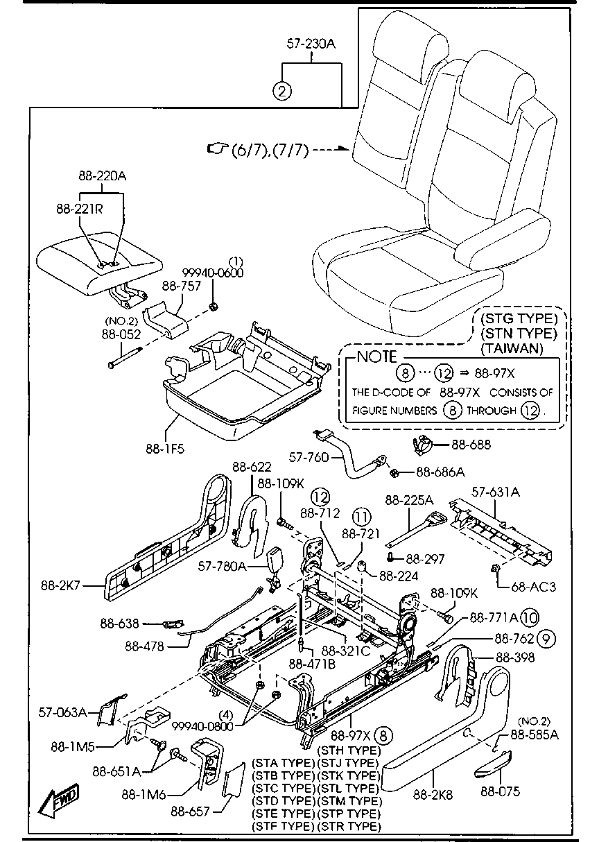 Rear Seat