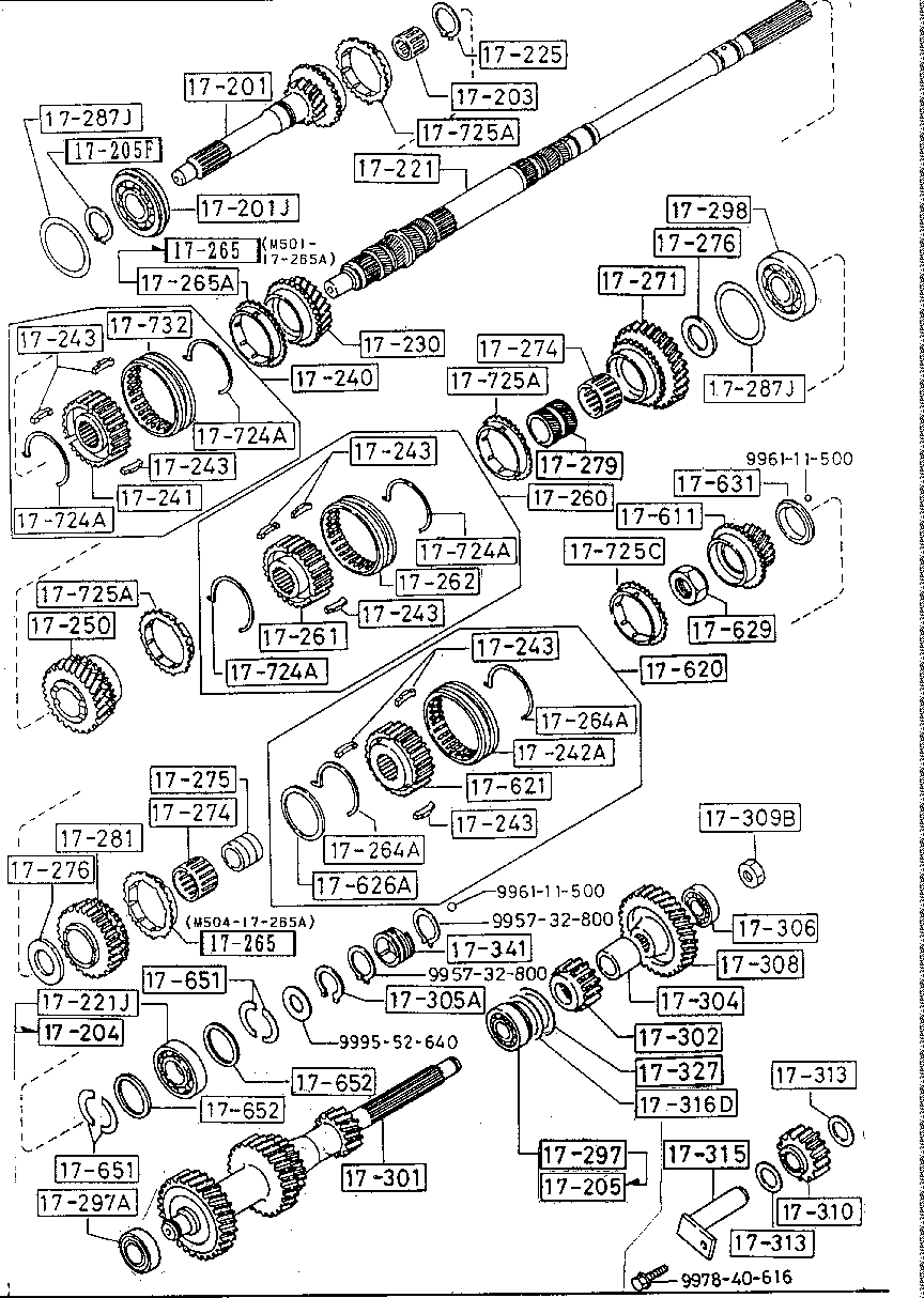 Manual Transmission Gears