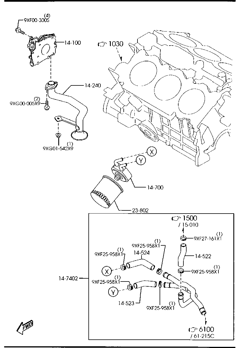 Oil Pump, Filter