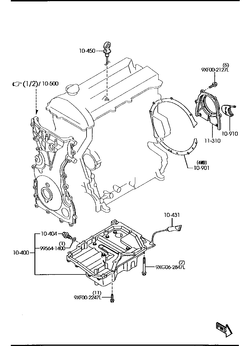 Oil Pan & Timing Cover