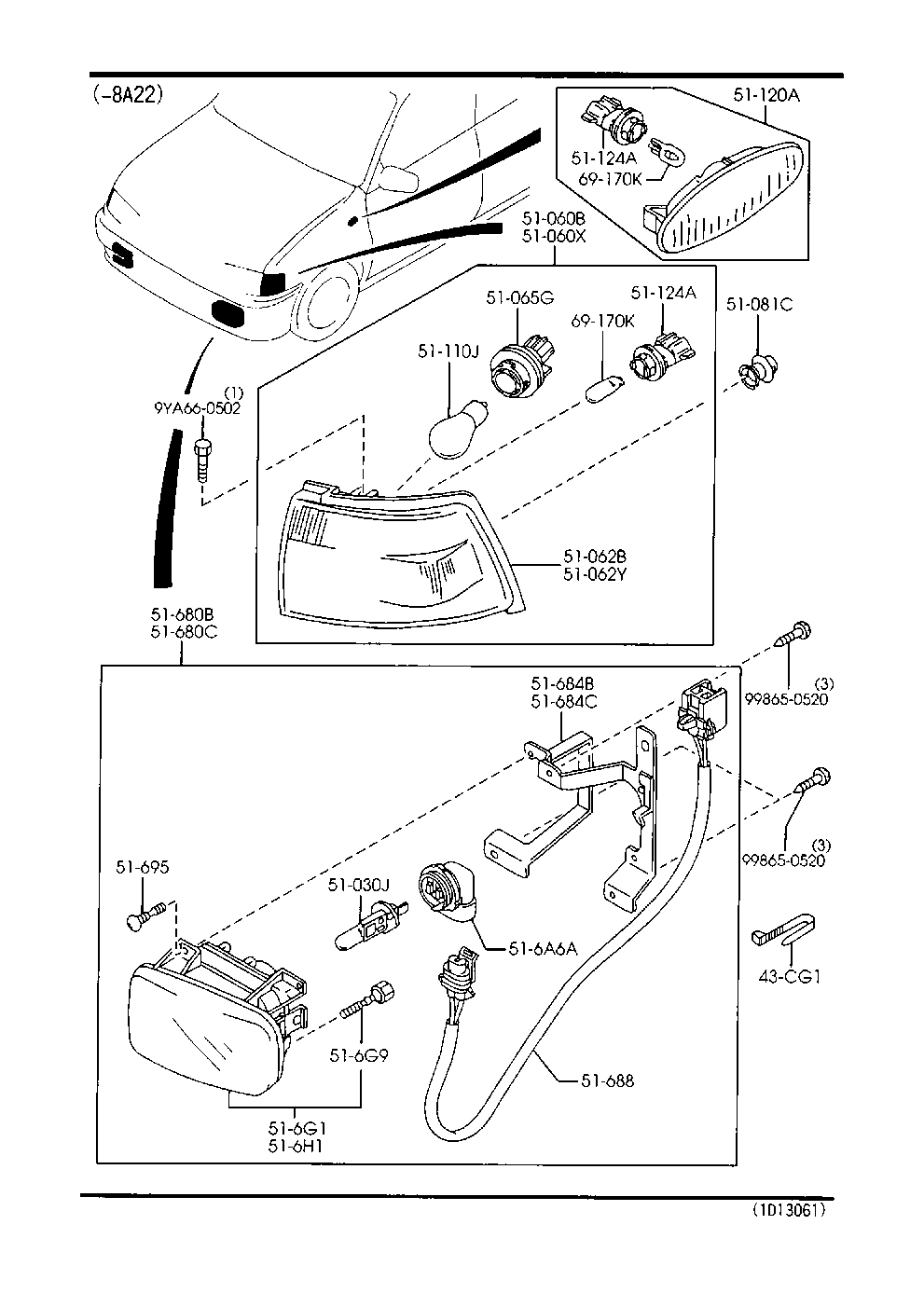 Front Combination Lamps