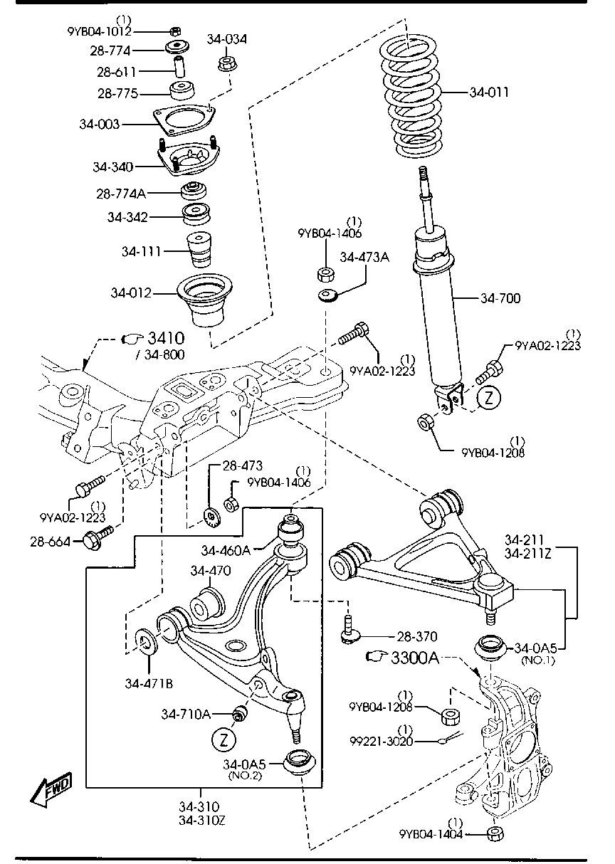 Front Suspension Mechanisms