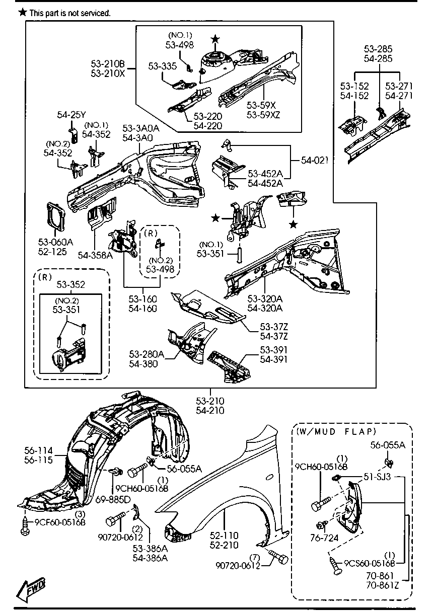 Fender & Wheel Apron Panels
