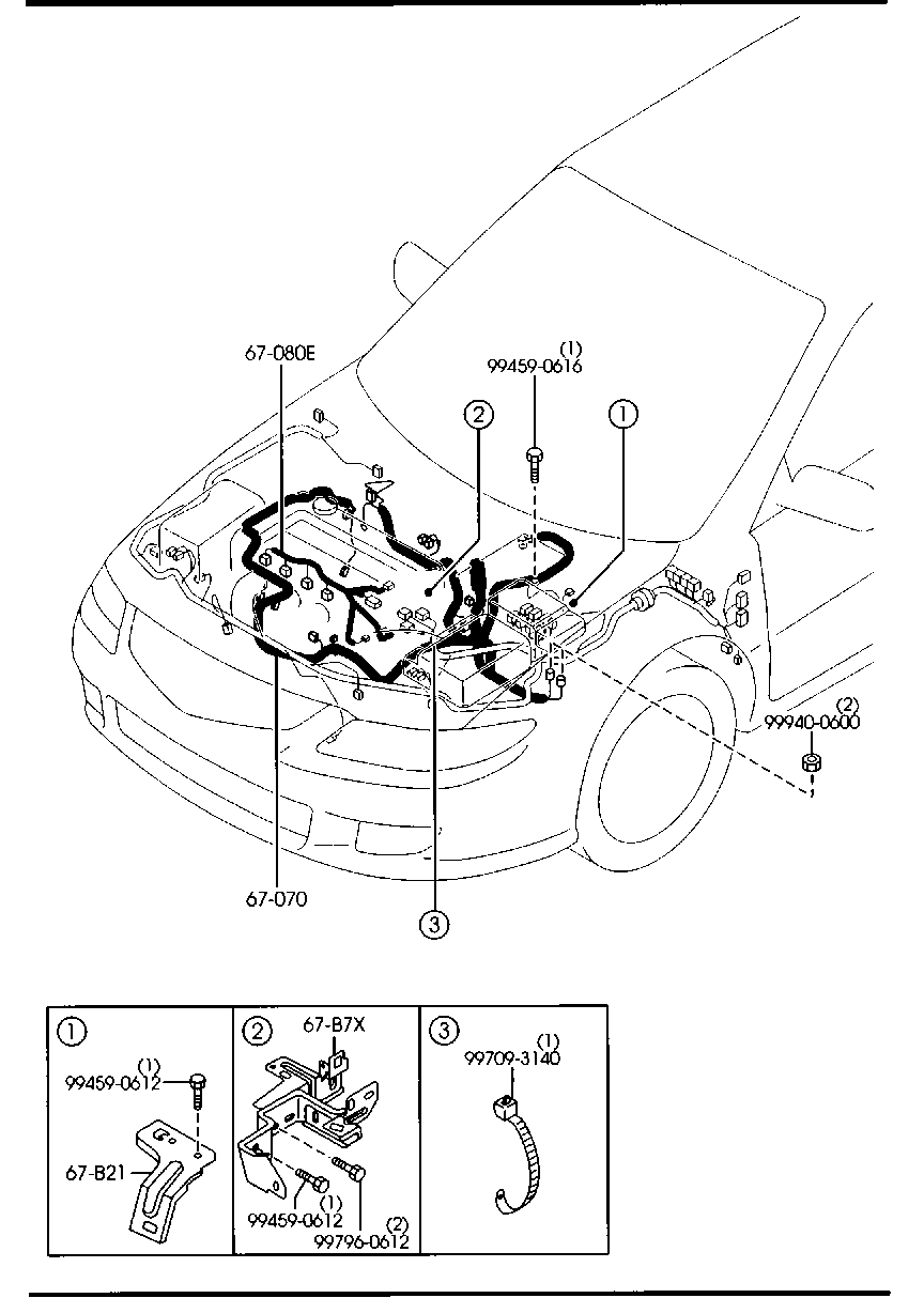 Engine Transmission Wiring Harnesses