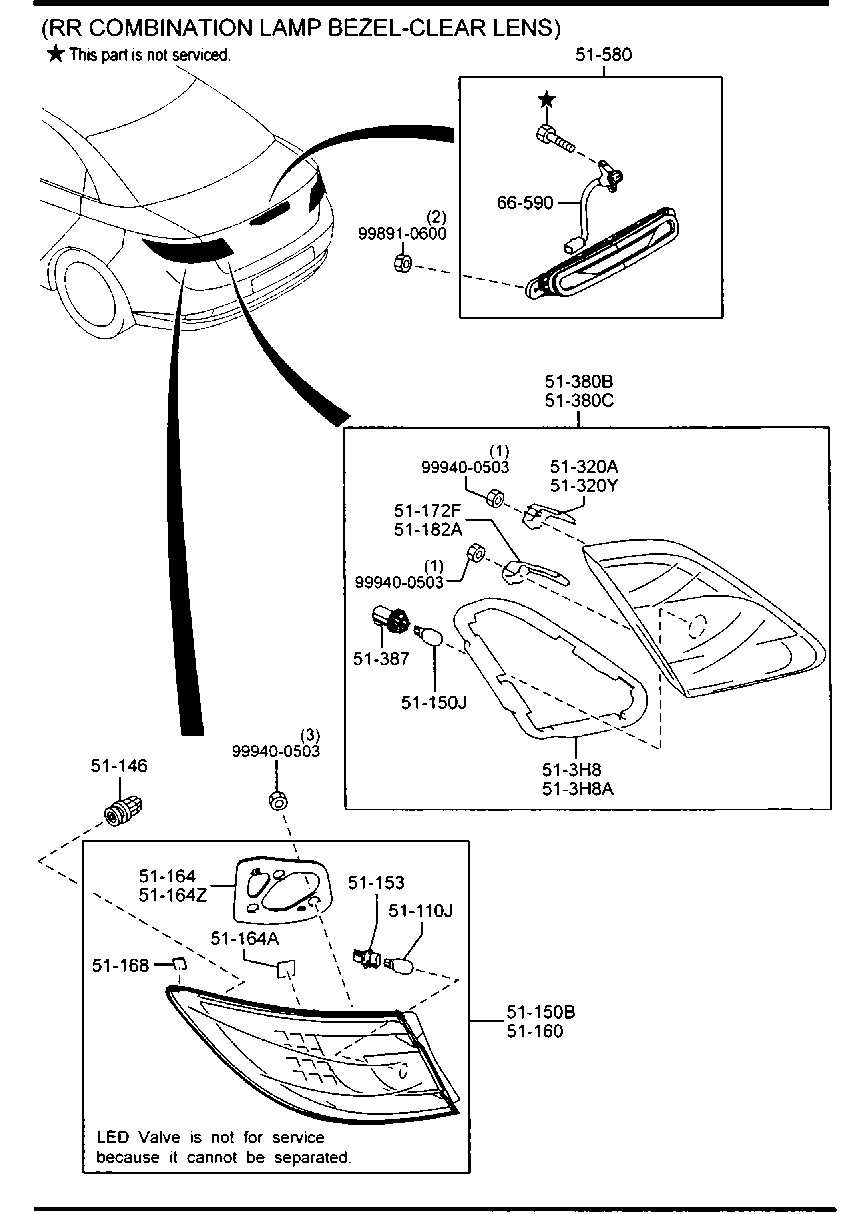 Rear Combination Lamps