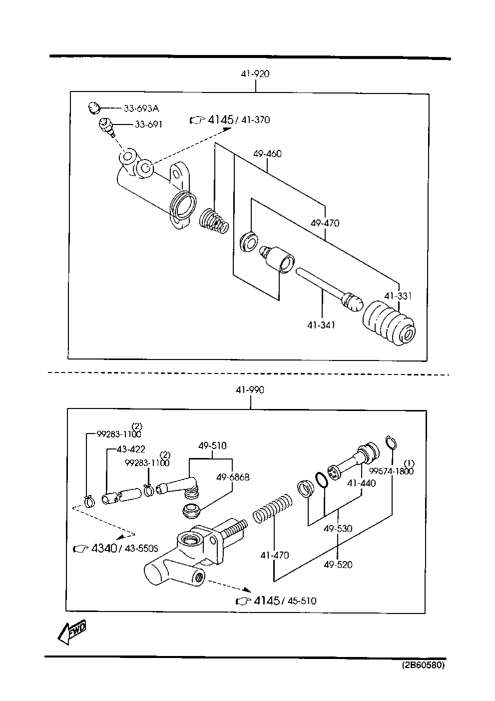 Clutch Release Master Cylinders