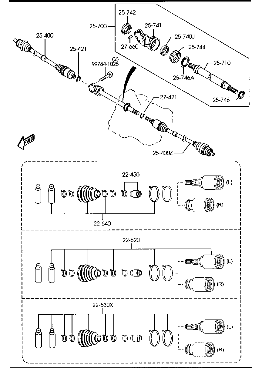 Front Drive Shafts
