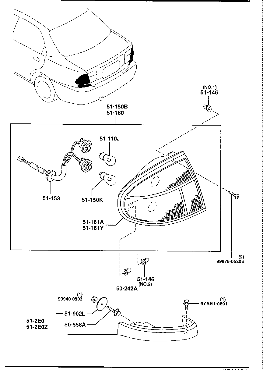 Rear Combination Lamps