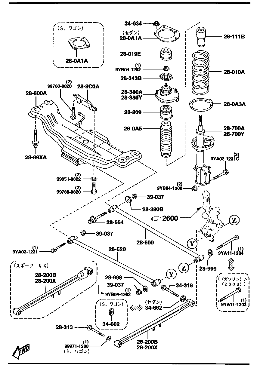 Rear Suspension Mechanisms