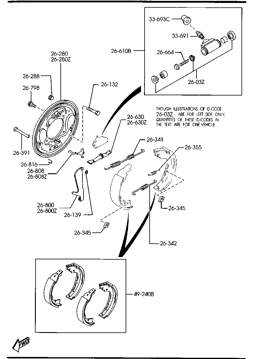 Rear Brake Mechanisms