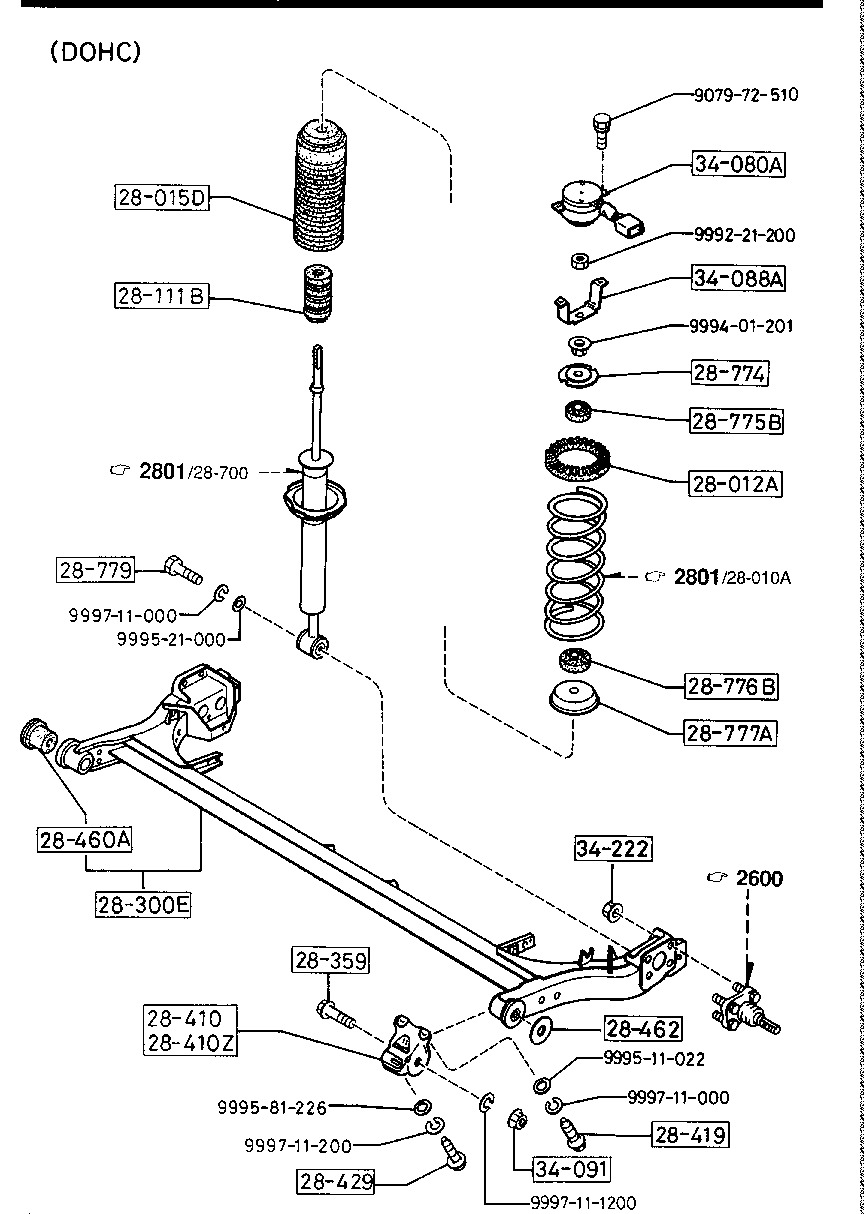 Rear Suspension Mechanisms