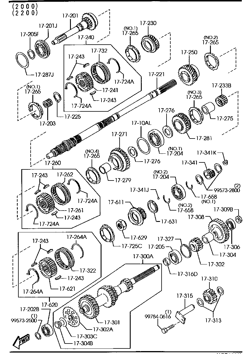 Manual Transmission Gears