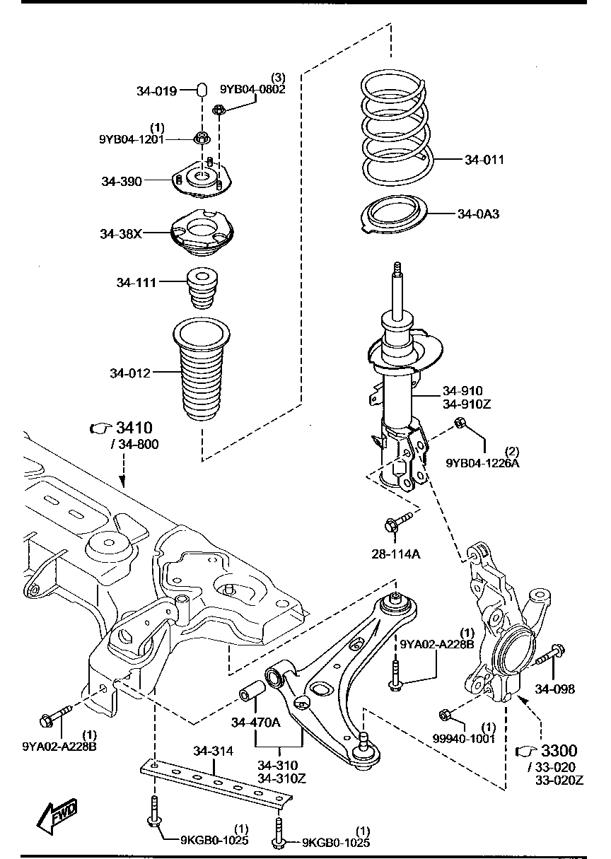 Front Suspension Mechanisms