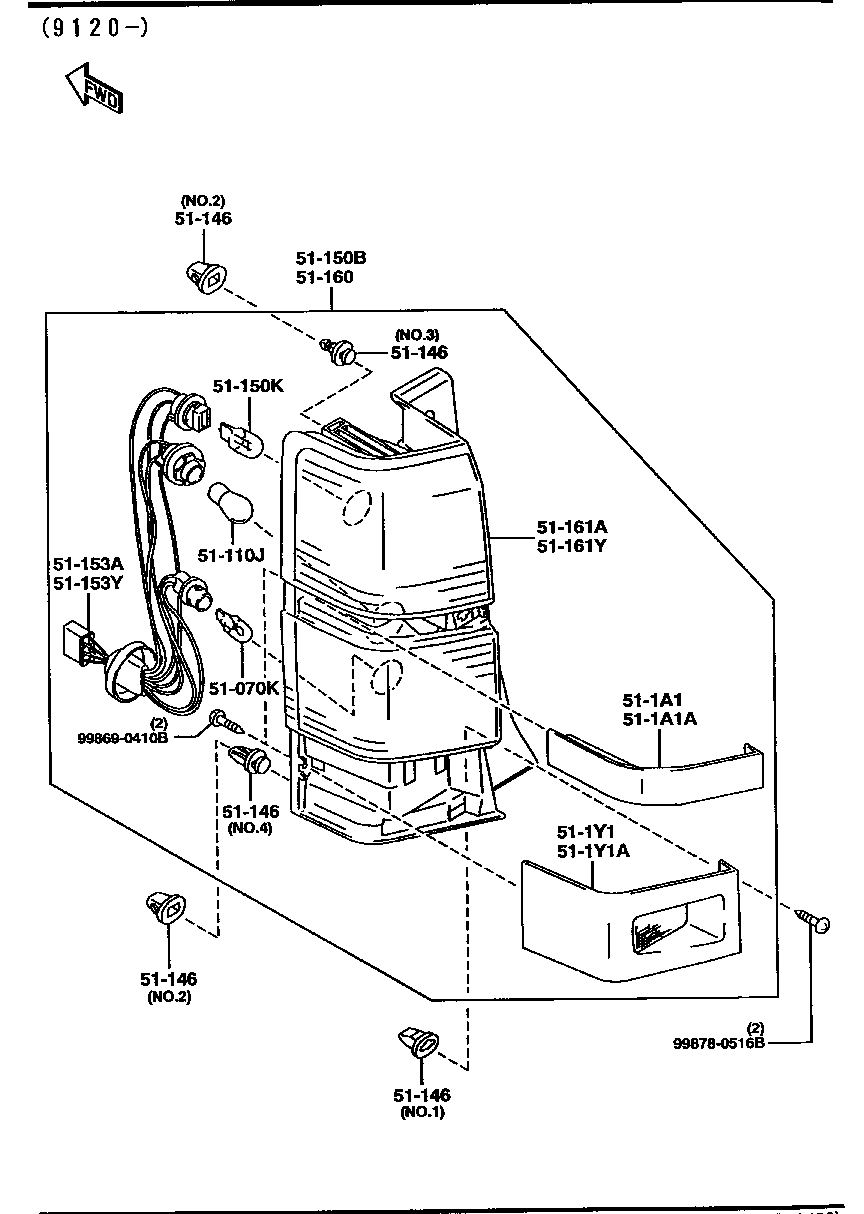 Rear Combination Lamps