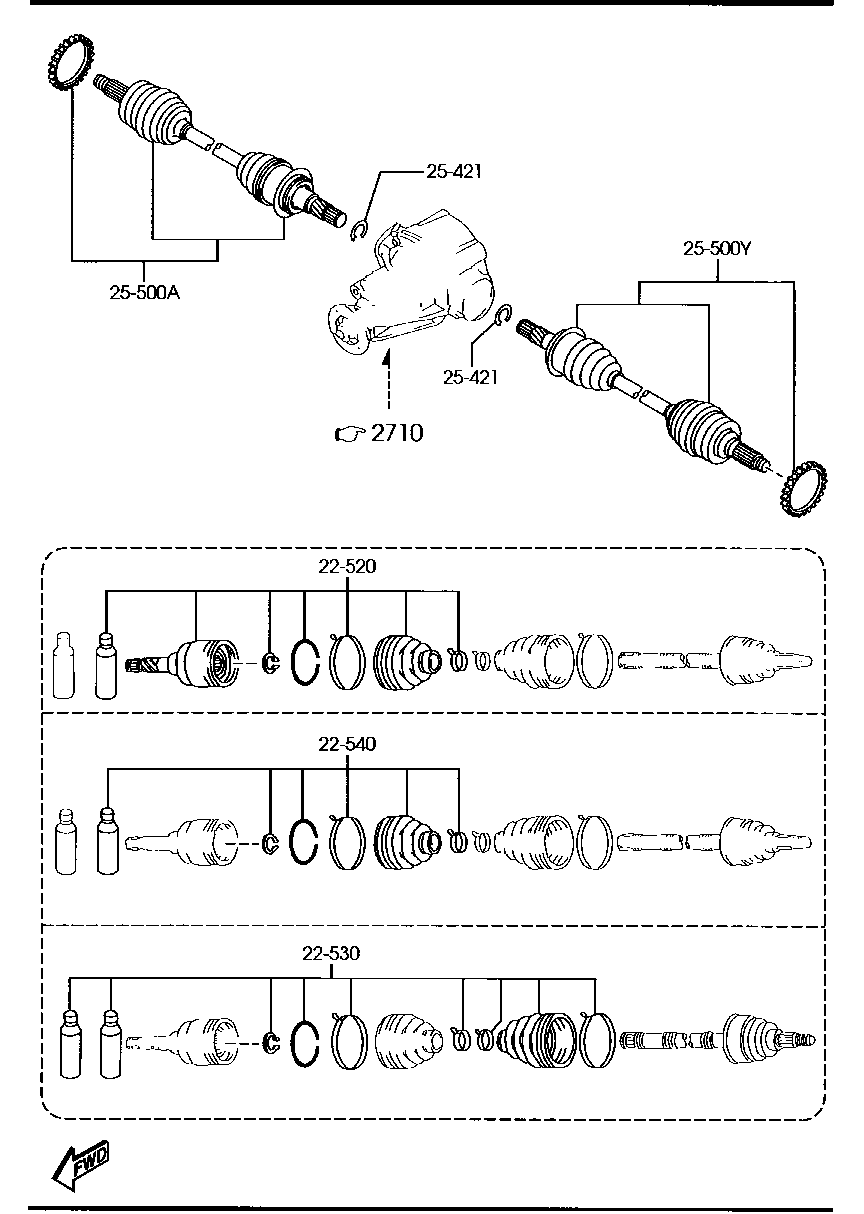 Rear Drive Shaft