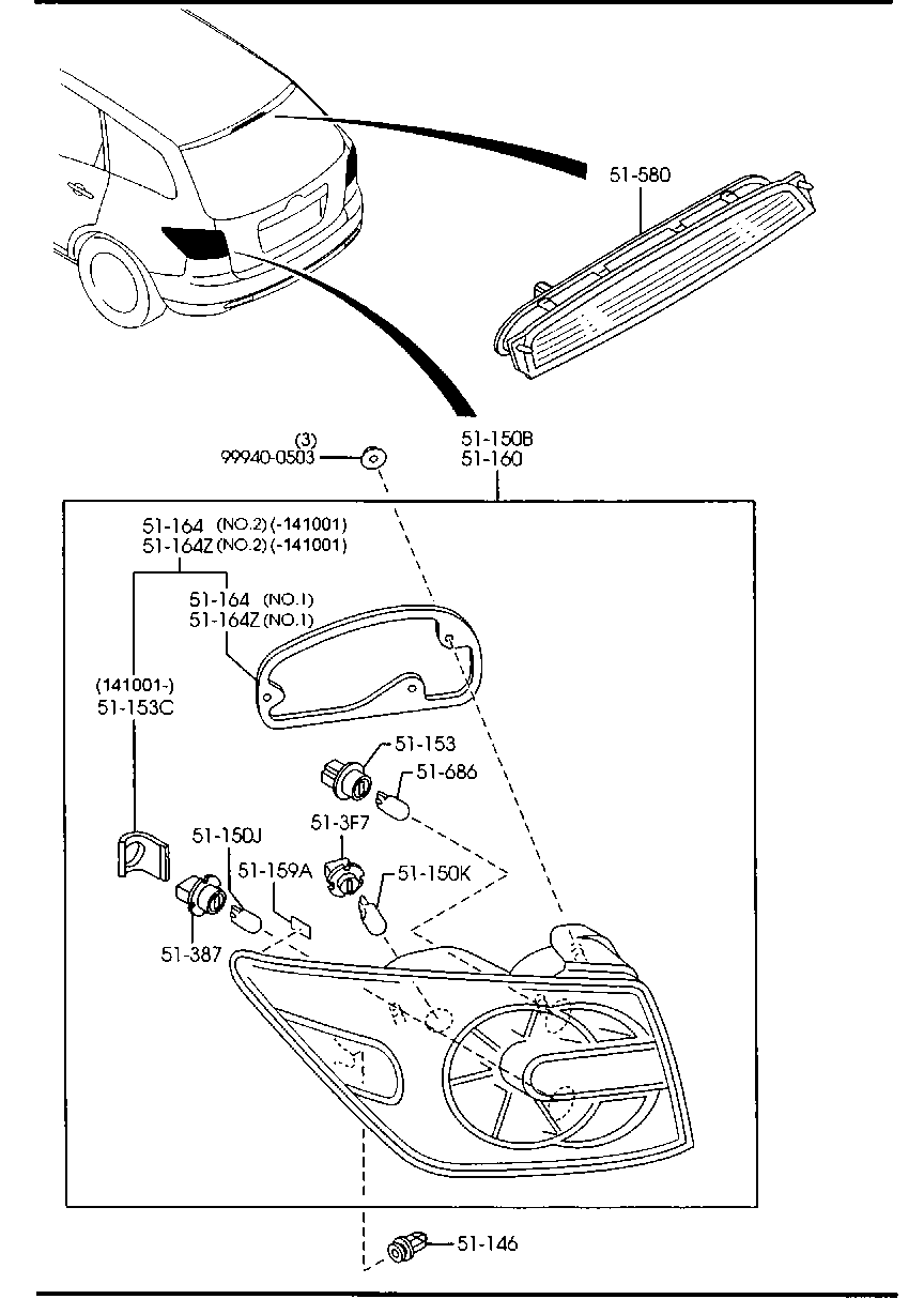 Rear Combination Lamps