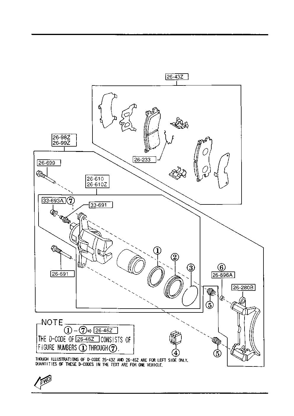 Rear Brake Mechanisms