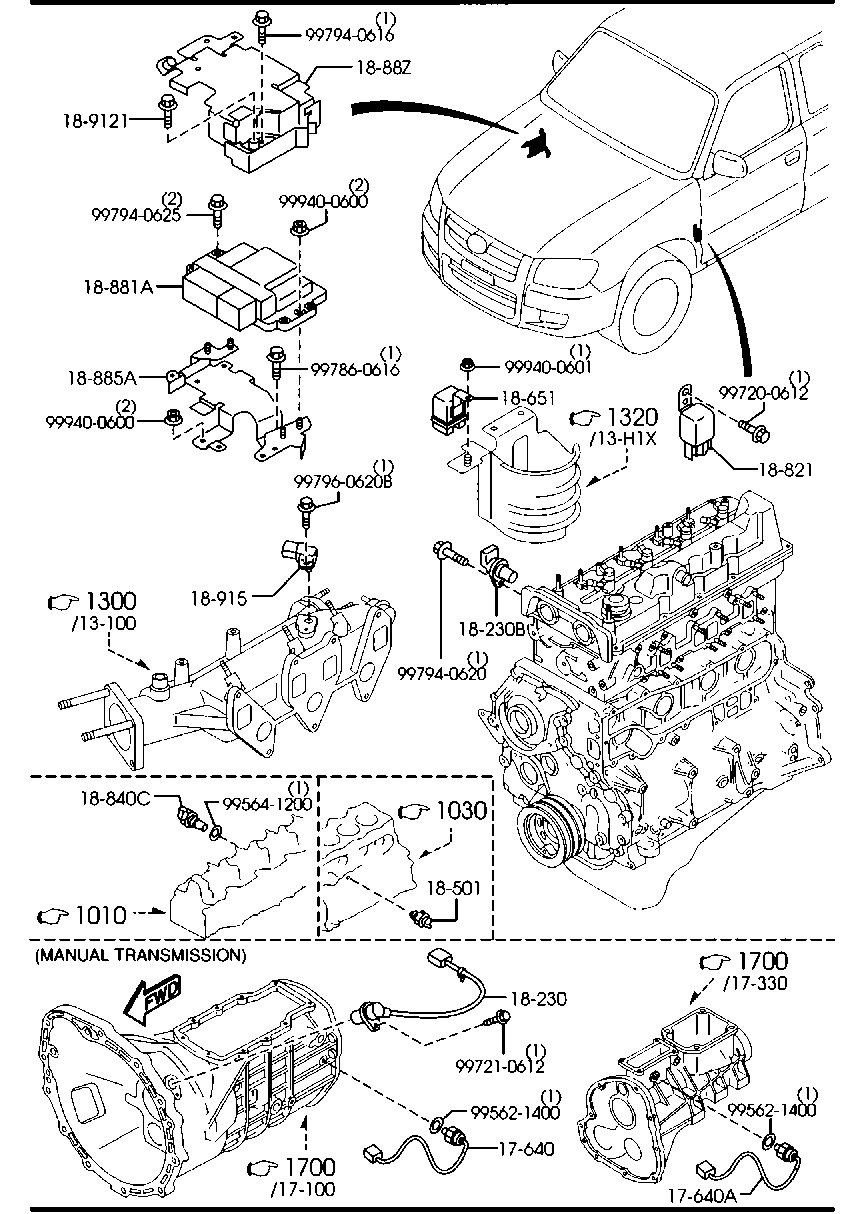 Engine Switches & Relays