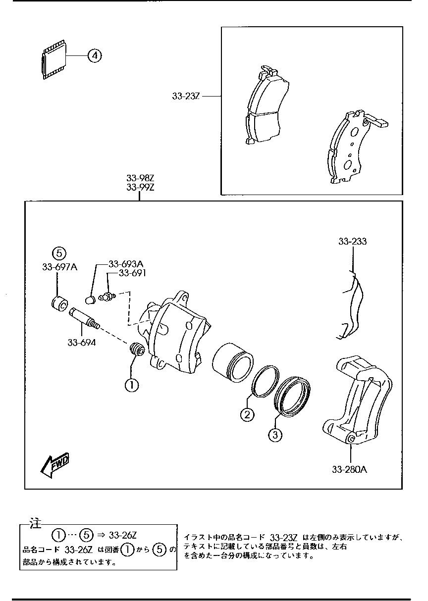 Front Brake Mechanisms