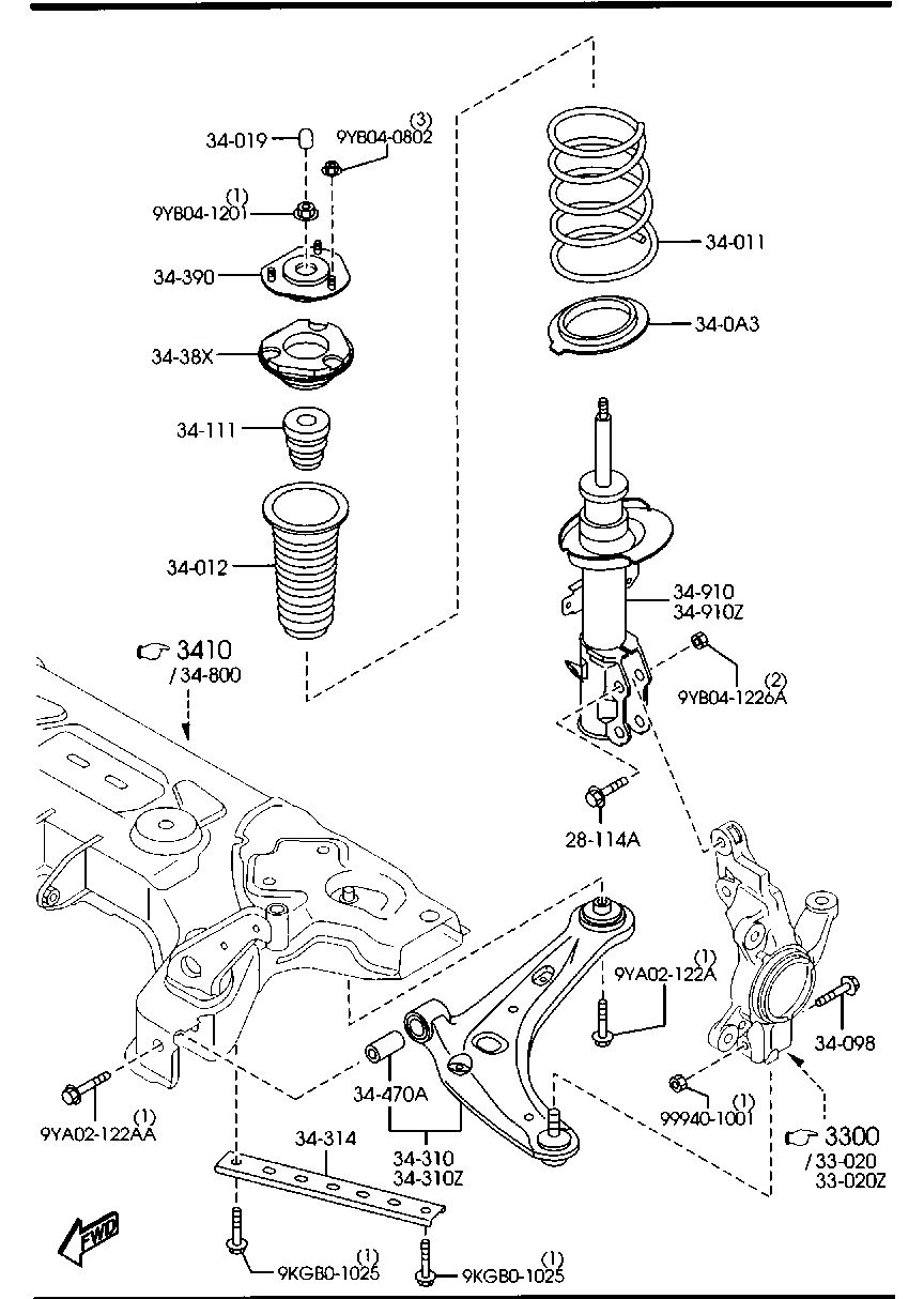 Front Suspension Mechanisms