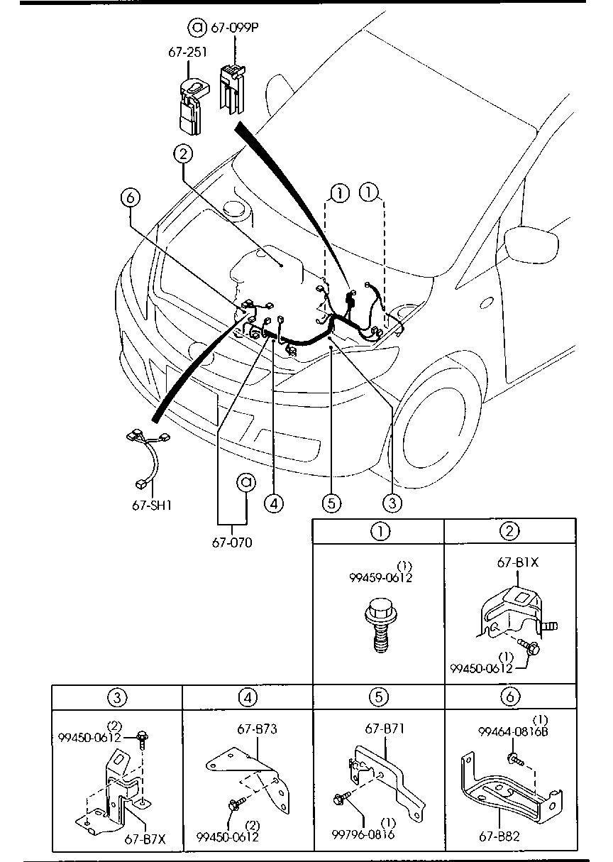 Engine Transmission Wiring Harnesses