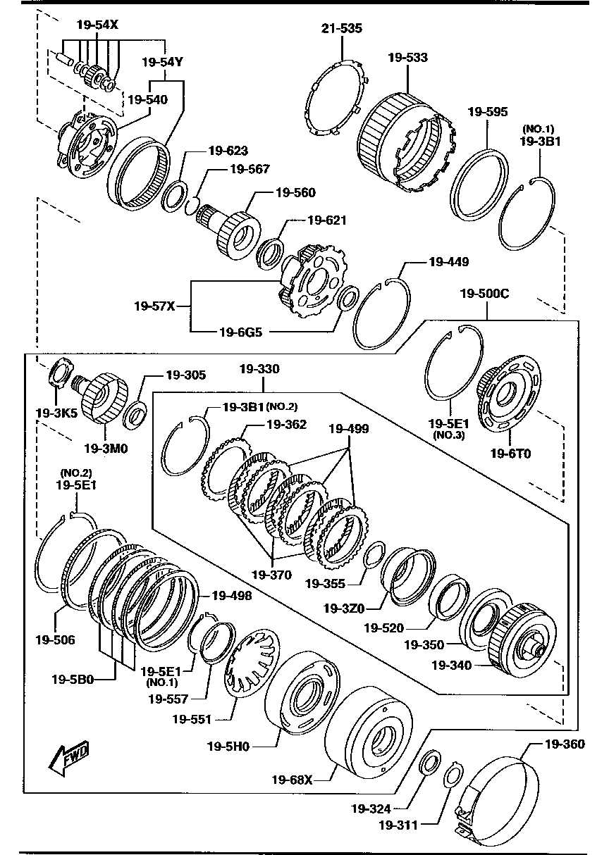 Clutches Planetary Gears